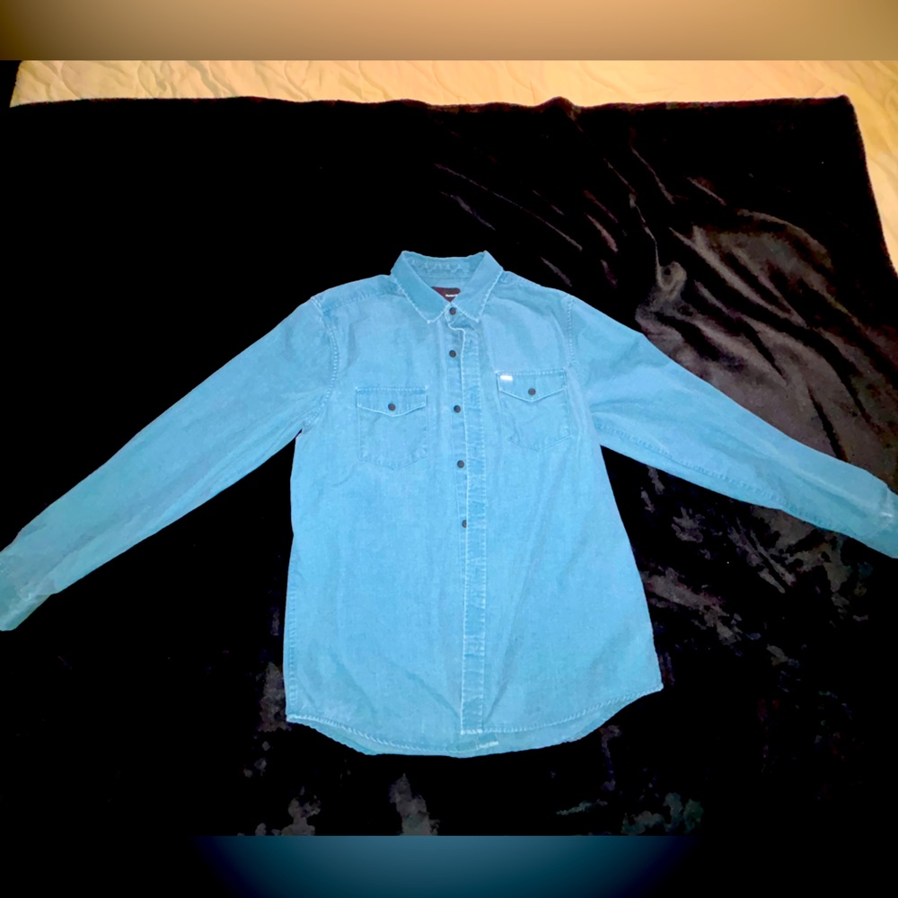 Men’s L Hurley button up. Never worn